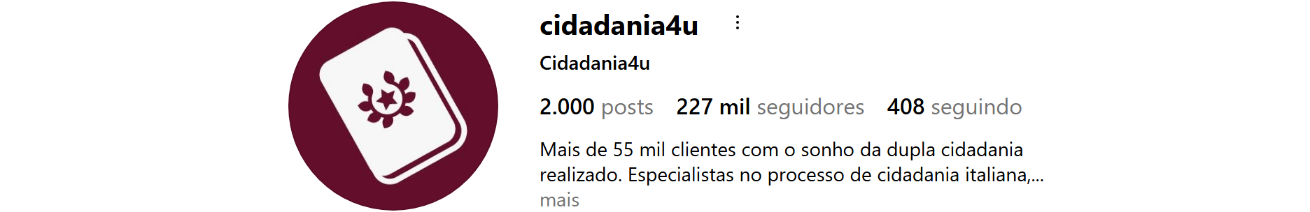 Perfil Cidadania4u
